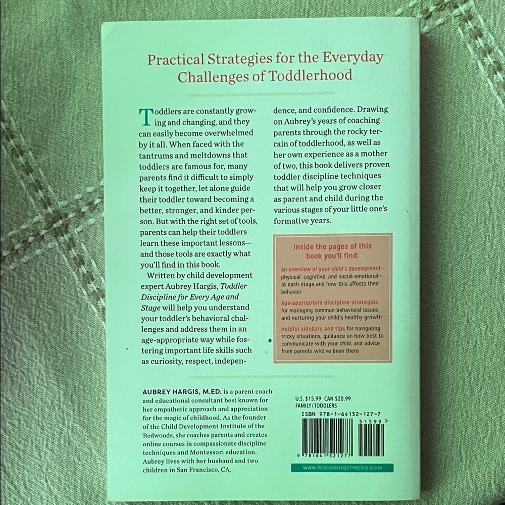 Toddler Discipline Book for Every Age and Stage - Picture 2 of 2